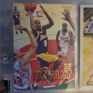 1997 Basketball Trading Card - Yellow and Blue